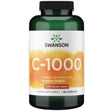 Vitamina C Extract de Macese 1000 mg 90 caps Swanson SW1054 - Img 1