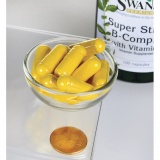 Super Stress B Complex 100 caps cu Vitamin C Swanson SW920 - Img 2