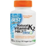 Natural Vitamina K2 45mcg 180 vcaps MK7 MenaQ7 Doctor's Best