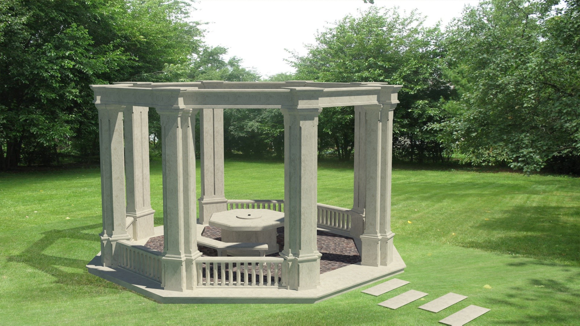 MOBILIER de GRADINA
