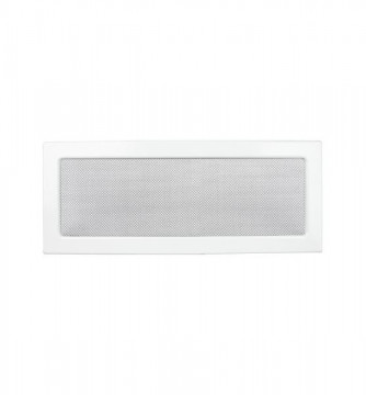 Grila de ventilatie metalica-alb/220 x 450