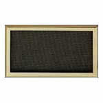Grila de ventilatie metalica-bronz argintiu/180x140