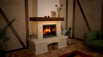 Semineu rustic Vire