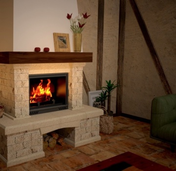 Semineu rustic Vire
