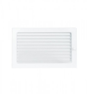 Grila de ventilatie metalica cu inchidere-alb/300 x 220