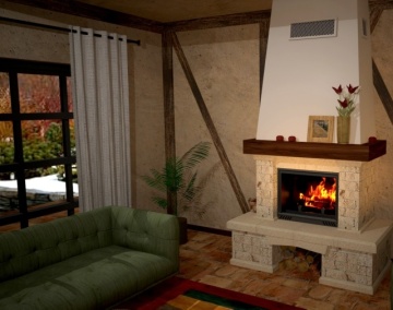 Semineu rustic Vire