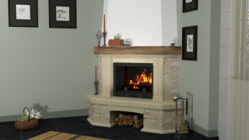 Semineu rustic Crecy
