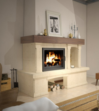 Semineu rustic Nancy