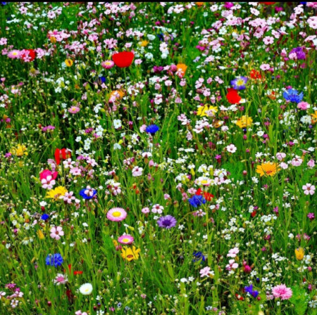 Mix FLORI DE CAMP 40 specii usor peste 50%anuale