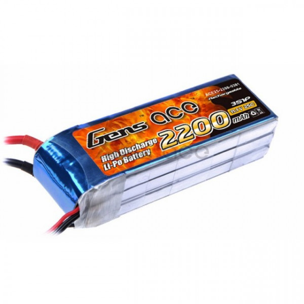 Acumulator Gens ace 2200mAh 11.1 V 25C 3S1P Lipo