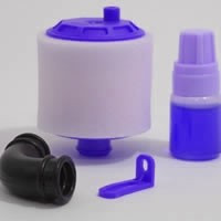 Set Filtru de Aer Fastrax pentru Automodele RC Nitro 1/8, albastru