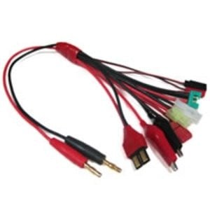 Cablu Etronix Universal - cu conectori Bullet 4.0MM la DEANS/FUTABA/JST/TAMIYA