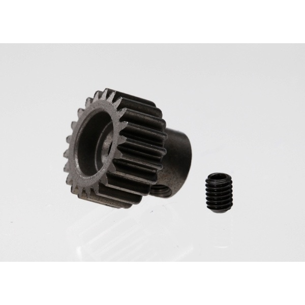 Pinion motor 21T 48 pitch, ax 3.17 mm pentru automodele rc Traxxas