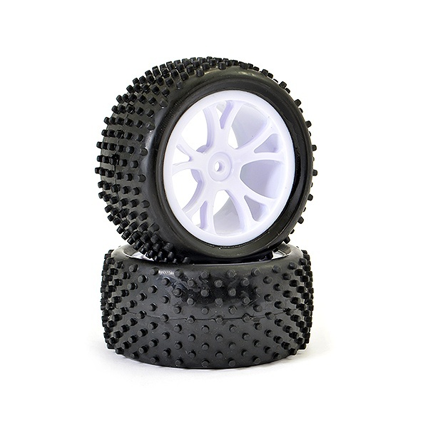 Roti buggy 4wd Spate pentru Buggy 1/10 cu jante albe