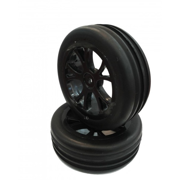 Roti fata VRX  pentru automodele Buggy 2WD 1/10, montate