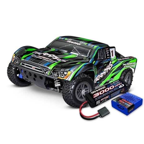 Automodel Traxxas Slash 4x4 Brushless BL-2S TQi™, verde