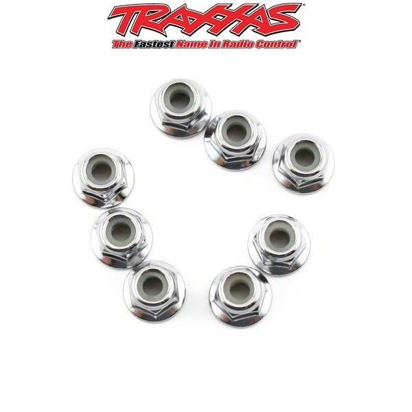 Set piulite roti M4 Traxxas , cu flansa si autoblocare