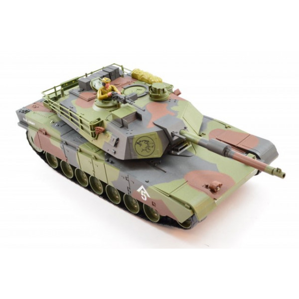Tanc cu Radiocomanda M1A1 ABRAMS 1/20 2.4Ghz - camuflaj