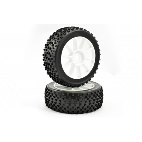 Roti automodele buggy 1/8 - Cauciucuri Maths si jante cu spite