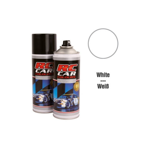Vopsea Spray pentru Lexan Policarbonat - Alb 150 ml pentru automodele RC