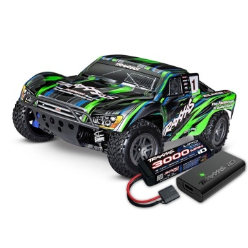Automodel RC Traxxas Slash 4x4 Brushless BL-2S TQi™+Acumulator si Incarcator