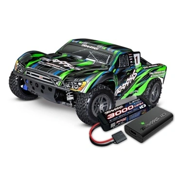 Automodel RC Traxxas Slash 4x4 Brushless BL-2S TQi™+Acumulator si Incarcator