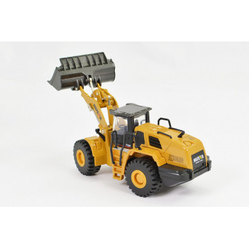 Macheta Tractor incarcator frontal diecast Huina, scara 1/50