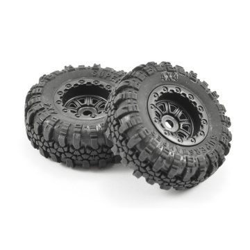 Set 4 roti pentru automodele crawler Fastrax Swamper 1/24, hex 7mm