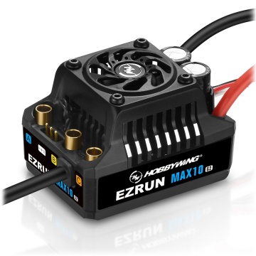 Variator Brushless Hobbywing EZRUN MAX10 G2 80A 2-3S BEC 5A