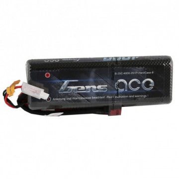 Acumulator LiPo Automodele 4000mAh 7.4V Hard Case - Img 2