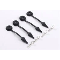 Body Pin (Agrafe) caroserie cu sustinere din cauciuc 1/8