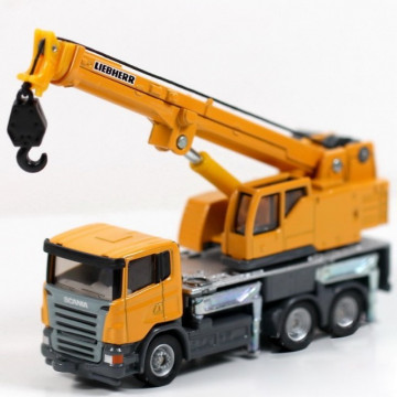 Macheta camion macara Scania SIku 1/87
