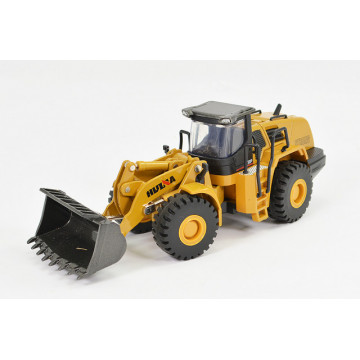 Macheta Tractor incarcator frontal diecast Huina, scara 1/50