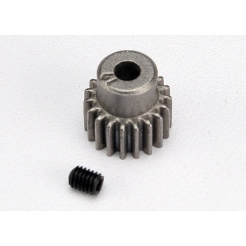 Pinion motor 19T 48 pitch, ax 3.17 mm pentru automodele rc Traxxas