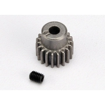 Pinion motor 19T 48 pitch, ax 3.17 mm pentru automodele rc Traxxas