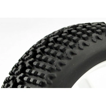 Roti automodele buggy 1/8, cu cauciucuri "Bone Block" si jante cu spite, Fastrax - Img 2