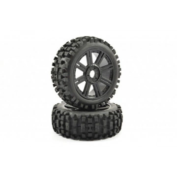 Roti automodele RC buggy 1/8, cu cauciucuri "Rock Block"
