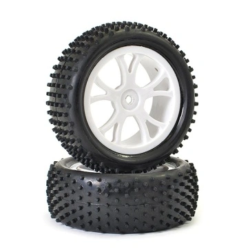 Roti buggy 4wd Fata pentru Buggy 1/10 cu jante albe