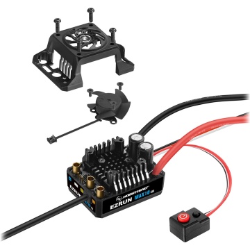 Varioator de turatie brushless hobbywing 80A automodele rc HW30102604 5