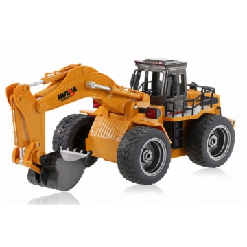 Tractor excavator cu telecomanda, scara 1/18 2.4Ghz -6 Functii