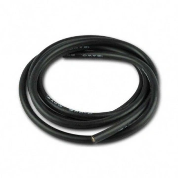 Cablu siliconic electric 12 Awg - Negru ,1m - Img 2
