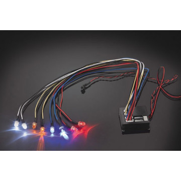 Sistem de lumini cu 8 LED-uri si diverse functii - Img 1