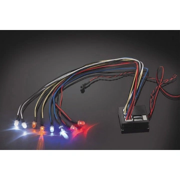 Sistem de lumini cu 8 LED-uri si diverse functii - Img 1
