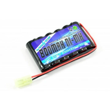 Acumulator NiMh 800 mAh 7.2V, cu conector minia Tamiya
