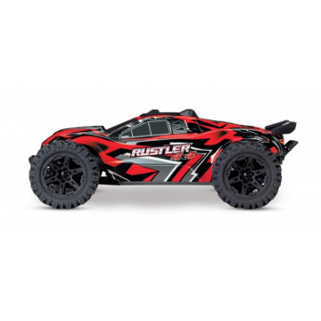masina cu telecomanda traxxas rustler 4x4 