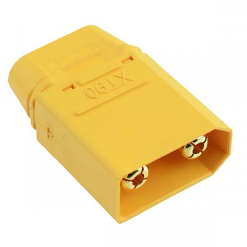 Conectori XT90 auriti pentru baterii Lipo, Tata