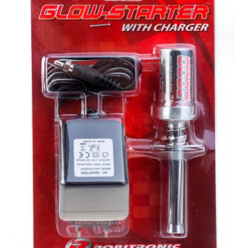 Incalzitor bujii Robitronic pentru automodele nitro, 2000 mAh - Img 2