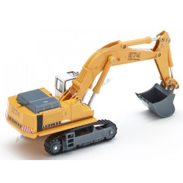 Macheta excavator hidraulic Liebherr 974 diecast, SIKU, scara 1/87 - Img 2