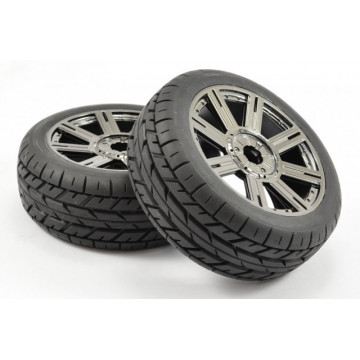 Roti automodele buggy 1/8, cu cauciucuri tip "Eagle" si jante 8 spite - Img 2