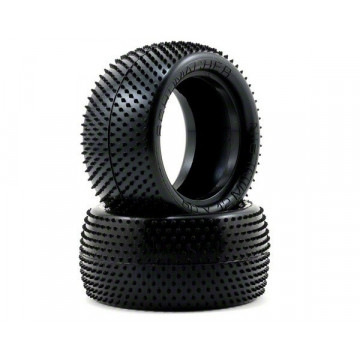 Anvelope 1/10 Buggy Schumacher Mini-Pin Yellow Spate - Img 1